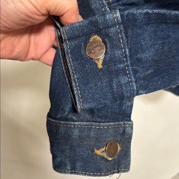 Vintage Alabama Band 1984 Tour Jacket Men's Size M Denim Jean Embroidered Logo - Picture 6 of 16